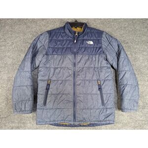 The North Face‎ Jacket Boys Large Blue Zip Reversible Mount Chimborazo NF0A34QJ